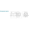 Насос поверхностный многоступенчатый LEO ECH 10-40 (380В, 1500 Вт, 242 л/мин, 38 м) L6690